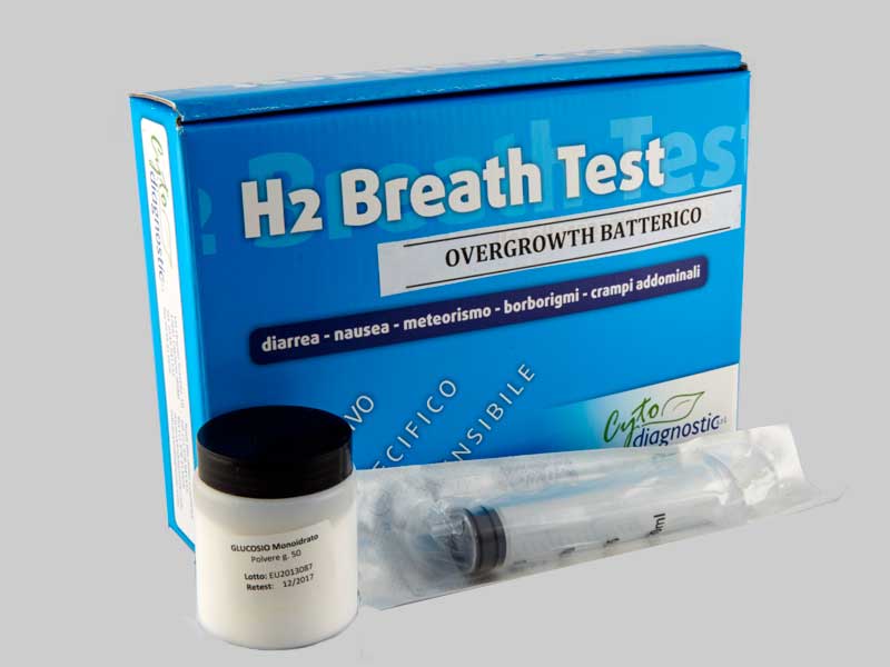 H2 Breath Test - intolleranza al lattosio